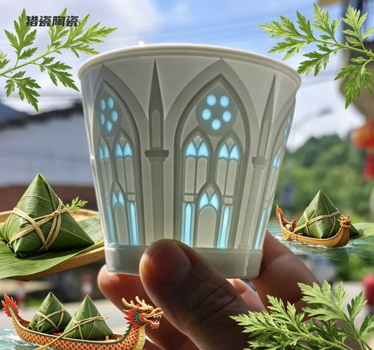 镂空茶杯